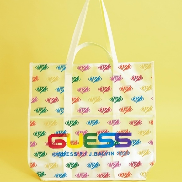 NEW GUESS x J Balvin Limited Edition Tote Bag - Picture 1 of 6